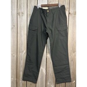 Lake & Trail Cargo Pants Men's Large Green Outdoor Utility 38x31 NWT